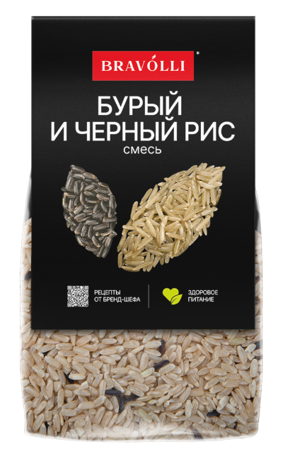 Смесь бурый и черный рис