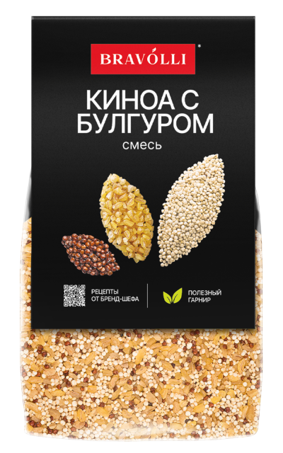 Смесь киноа с булгуром