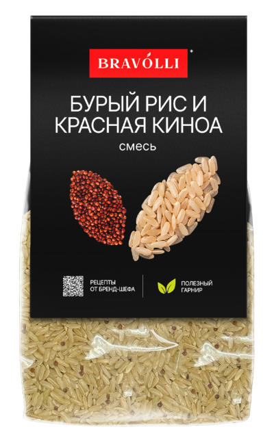 Смесь бурый рис и красная киноа